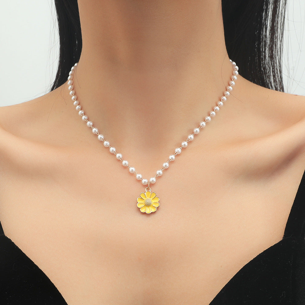 Wholesale Fresh  Flower Necklace